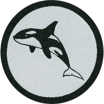 Webabzeichen
                  Schwimmstufe Orca