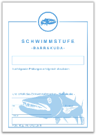 Schwimmstufe
                  Barrakuda - Urkunde A5